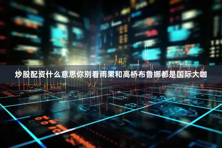 炒股配资什么意思你别看雨果和高桥布鲁娜都是国际大咖